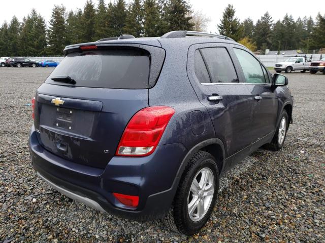Photo 4 from auction – 2019 CHEVROLET TRAX 1LT with VIN 3GNCJLSB0KL174965