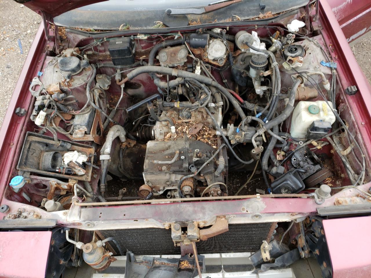 Photo 7 from auction – 1987 SUBARU XT GL-10 with VIN JF2AX75B4HD303792
