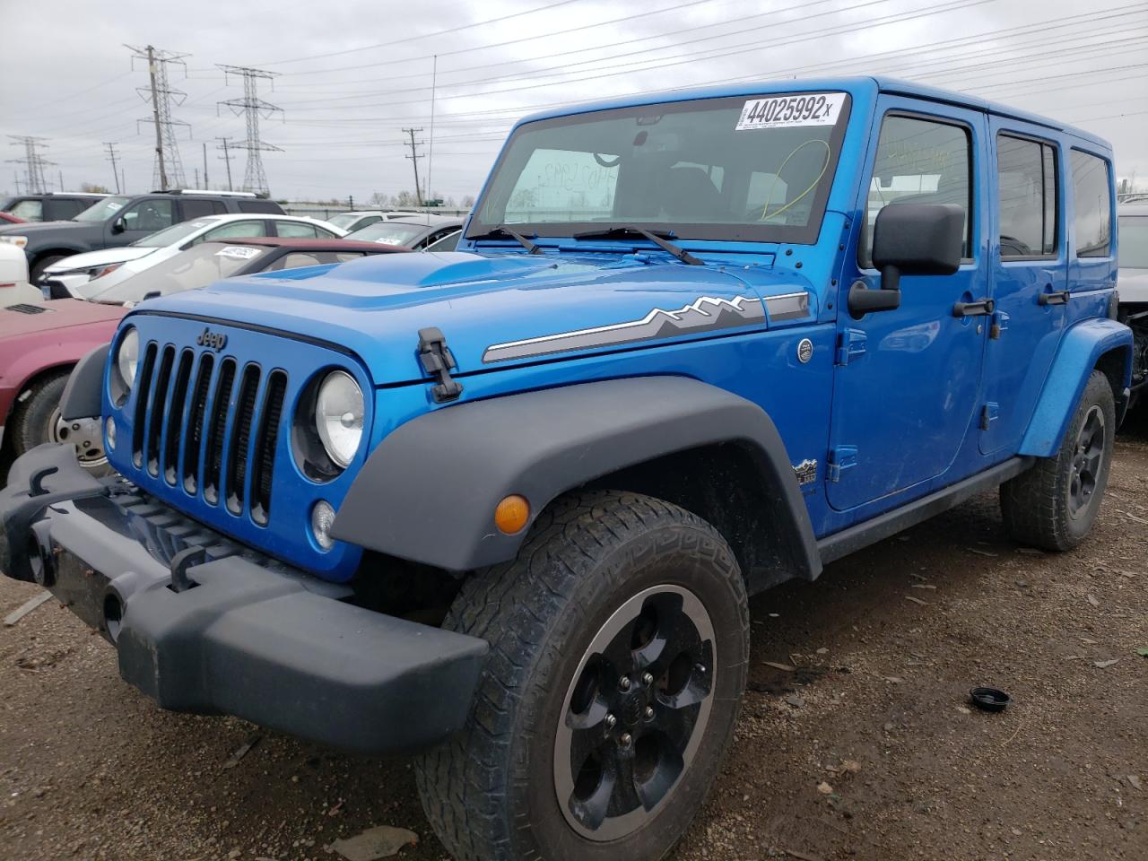Photo 15 from auction – 2014 JEEP WRANGLER U with VIN 1C4HJWEG2EL215586