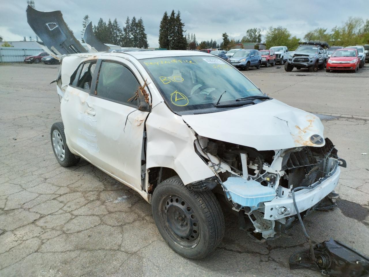 TOYOTA SCION XD 2012 with VIN JTKKU4B48C1023053 - Photo from auction