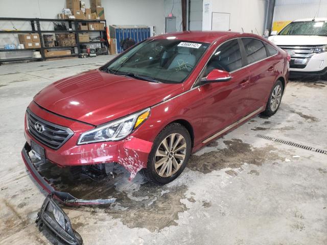 Photo 2 from auction – 2016 HYUNDAI SONATA SPO with VIN 5NPE34AF2GH265121