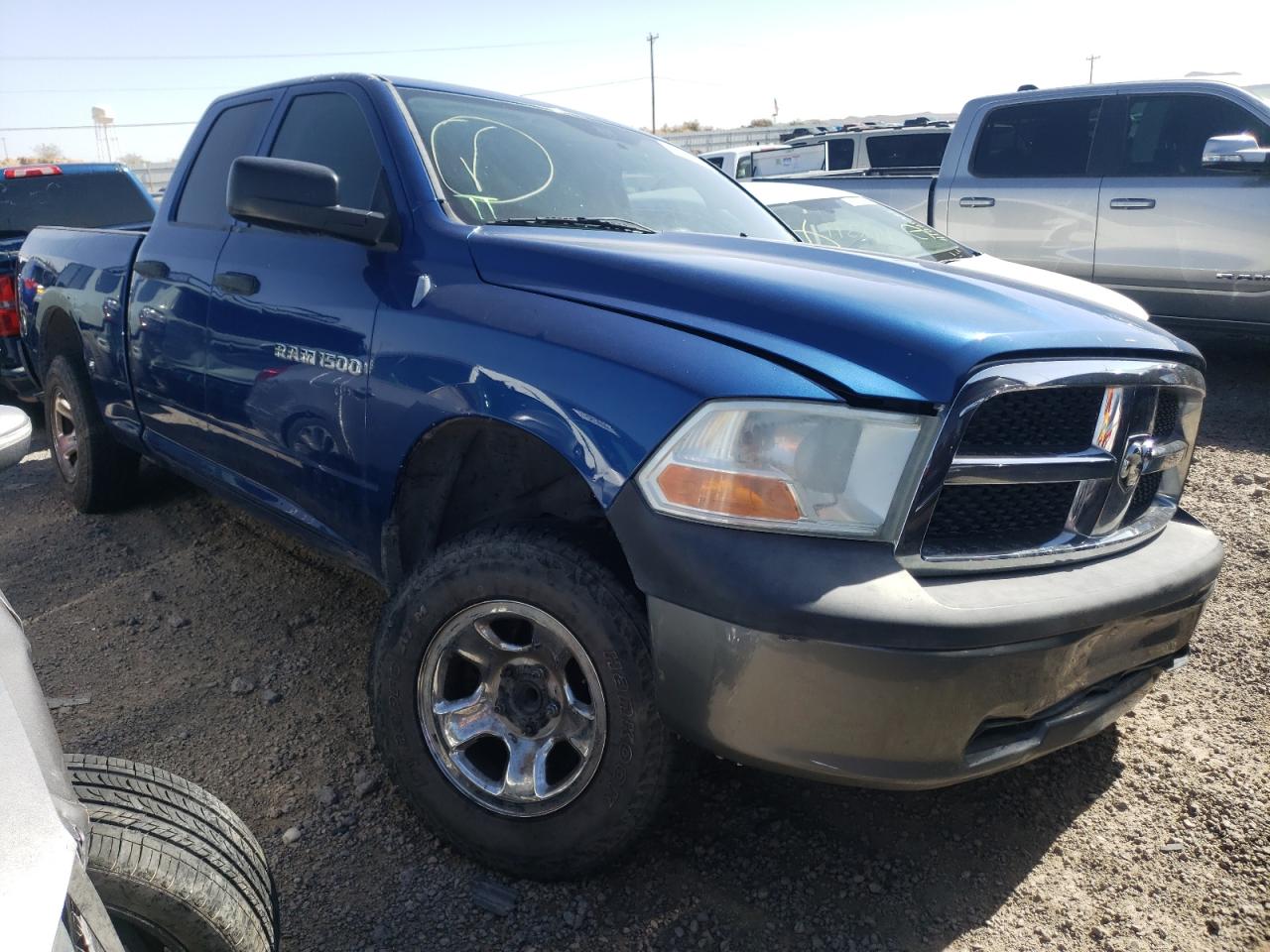 DODGE RAM 1500 2011 with VIN 1D7RB1GPXBS696017 - Photo from auction