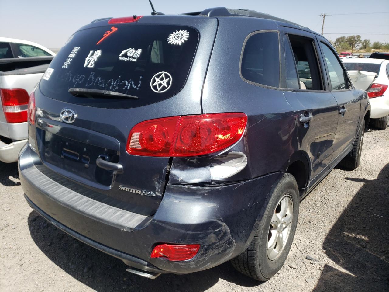 Photo 4 from auction – 2007 HYUNDAI SANTA FE G with VIN 5NMSG13D87H070428