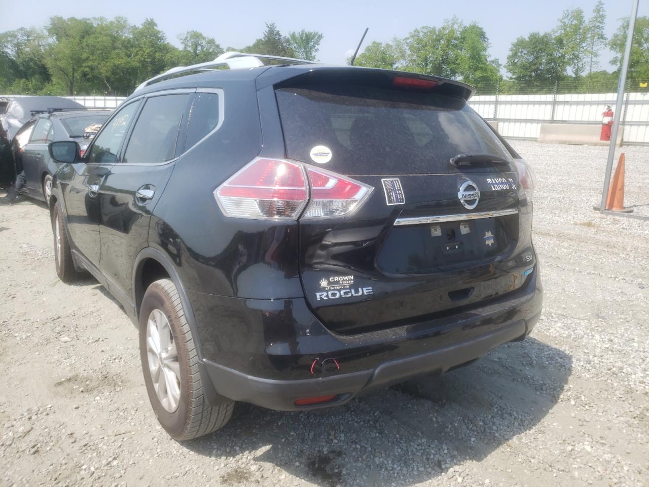 Photo 3 from auction – 2014 NISSAN ROGUE S with VIN 5N1AT2MT6EC840801