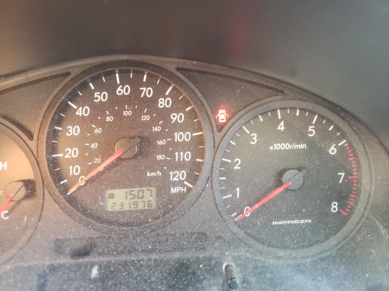 Photo 8 from auction – 2004 SUBARU IMPREZA TS with VIN JF1GG65594H820723