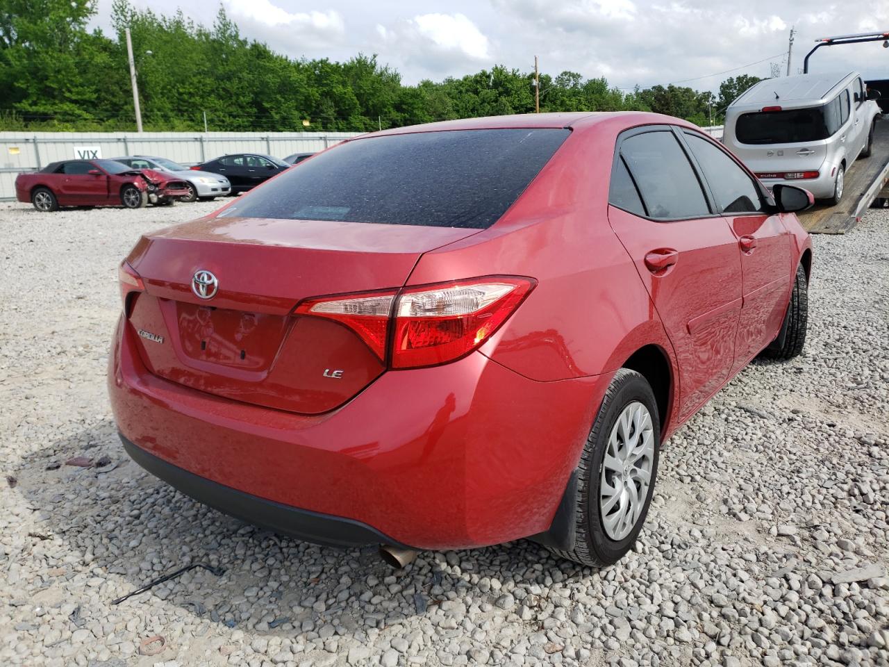 Photo 4 from auction – 2017 TOYOTA COROLLA L with VIN 2T1BURHE5HC856669
