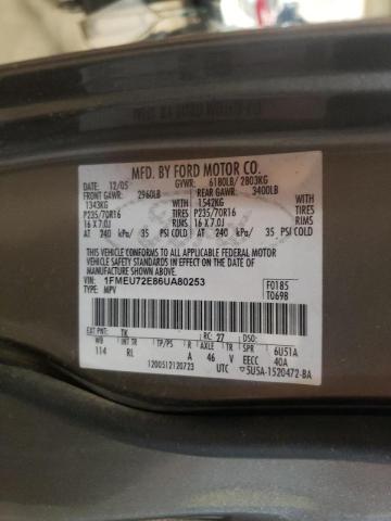 Photo 10 from auction – 2006 FORD EXPLORER X with VIN 1FMEU72E86UA80253