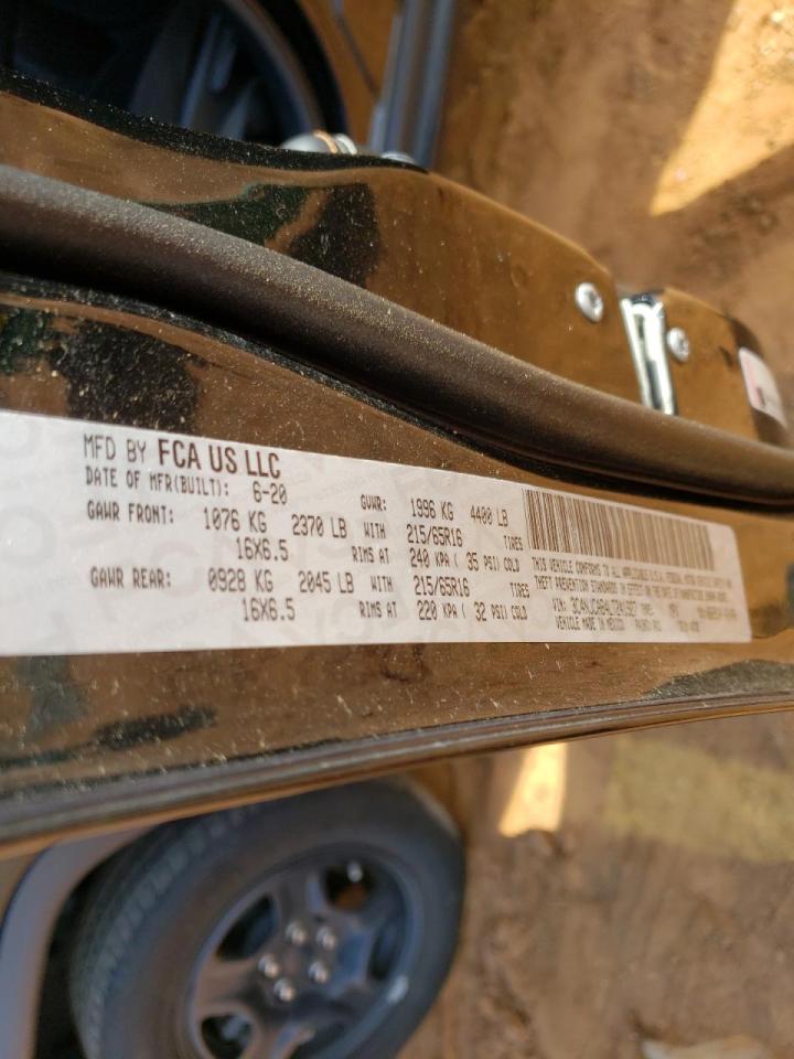 Photo 10 from auction – 2020 JEEP COMPASS SP with VIN 3C4NJCAB4LT241927