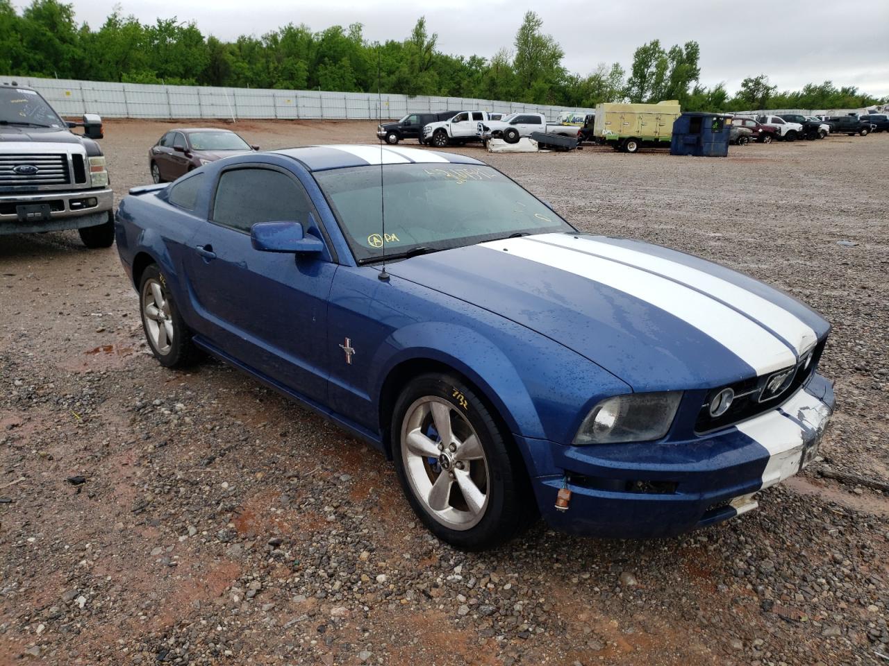 FORD MUSTANG 2007 with VIN 1ZVFT80N675263146 - Photo from auction