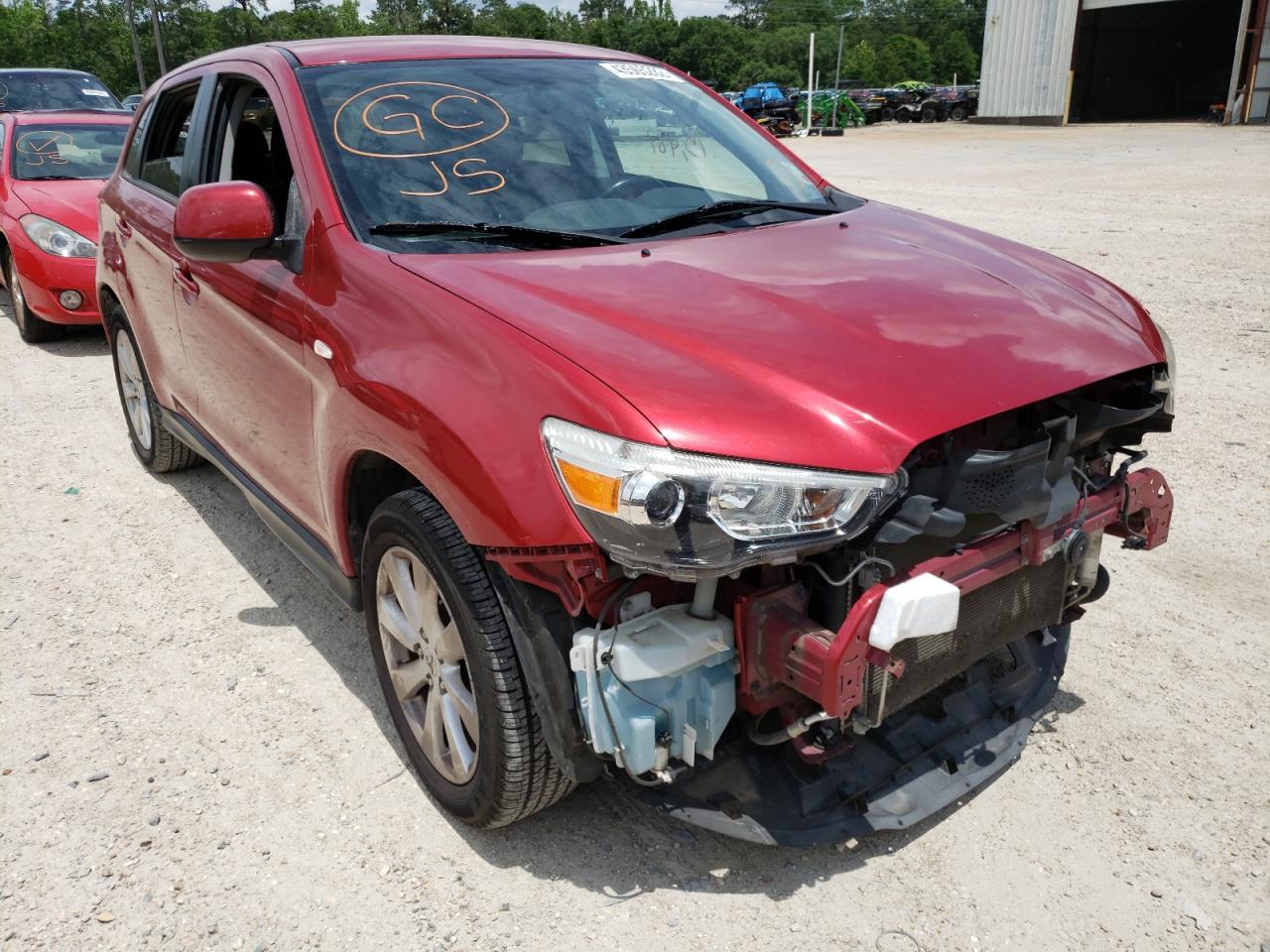 MITSUBISHI OUTLANDER 2015 with VIN 4A4AP3AU4FE033624 - Photo from auction