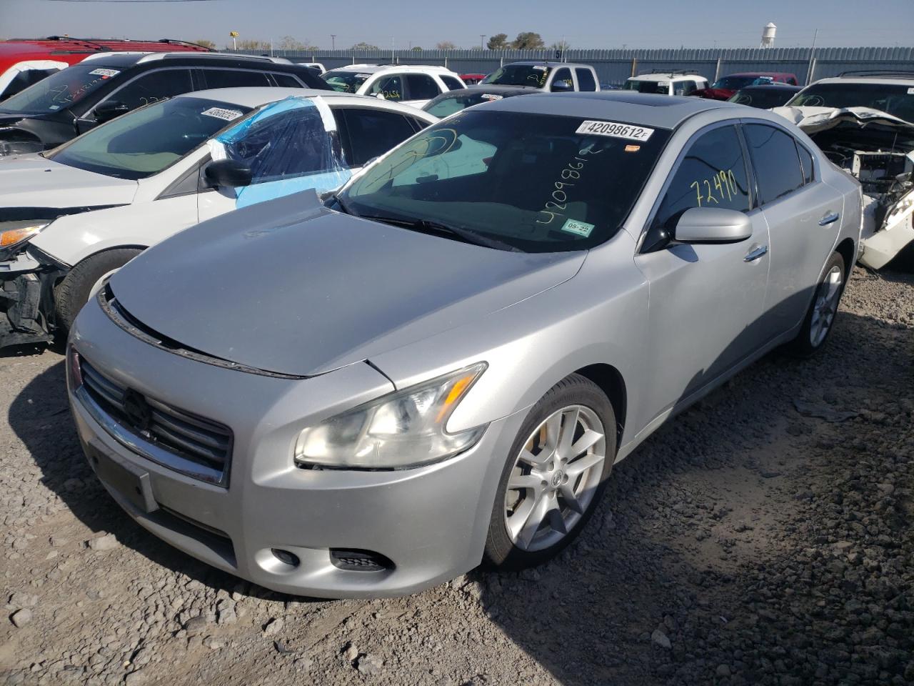 Фото 2 с аукциона – 2014 NISSAN MAXIMA S с VIN 1N4AA5AP2EC467457