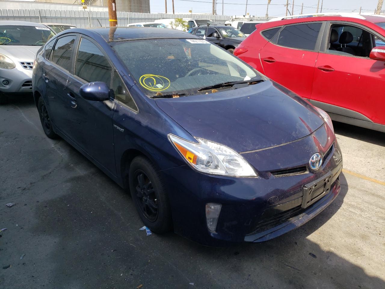 TOYOTA PRIUS 2014 with VIN JTDKN3DU1E1760142 - Photo from auction