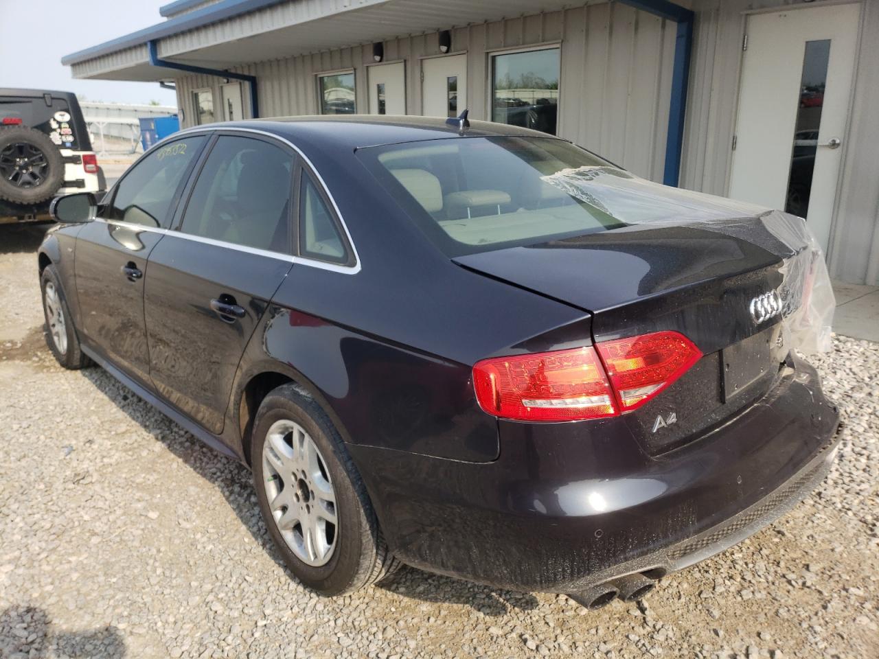 Photo 3 from auction – 2012 AUDI A4 PREMIUM with VIN WAUFFAFL6CN017244