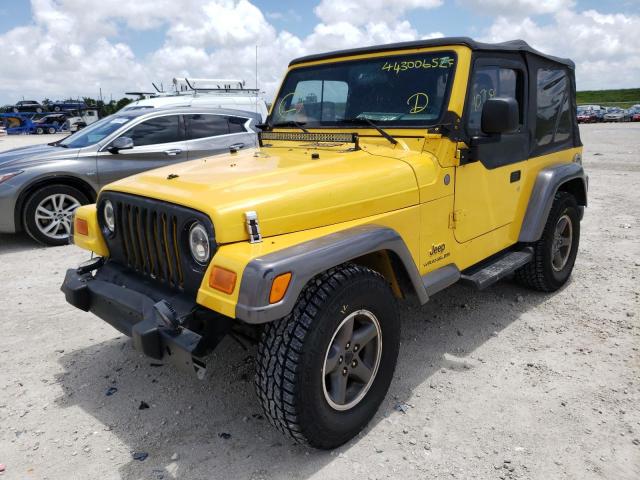 Photo 2 from auction – 2004 JEEP WRANGLER X with VIN 1J4FA39S24P737432