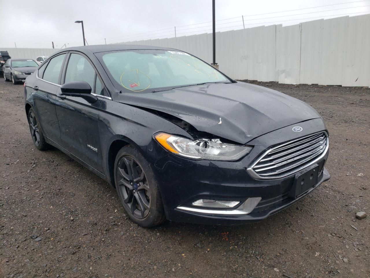 Photo 1 from auction – 2018 FORD FUSION SE with VIN 3FA6P0LU1JR183355