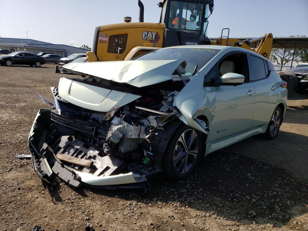 Photo 2 from auction – 2019 NISSAN LEAF S with VIN 1N4AZ1CP7KC300537