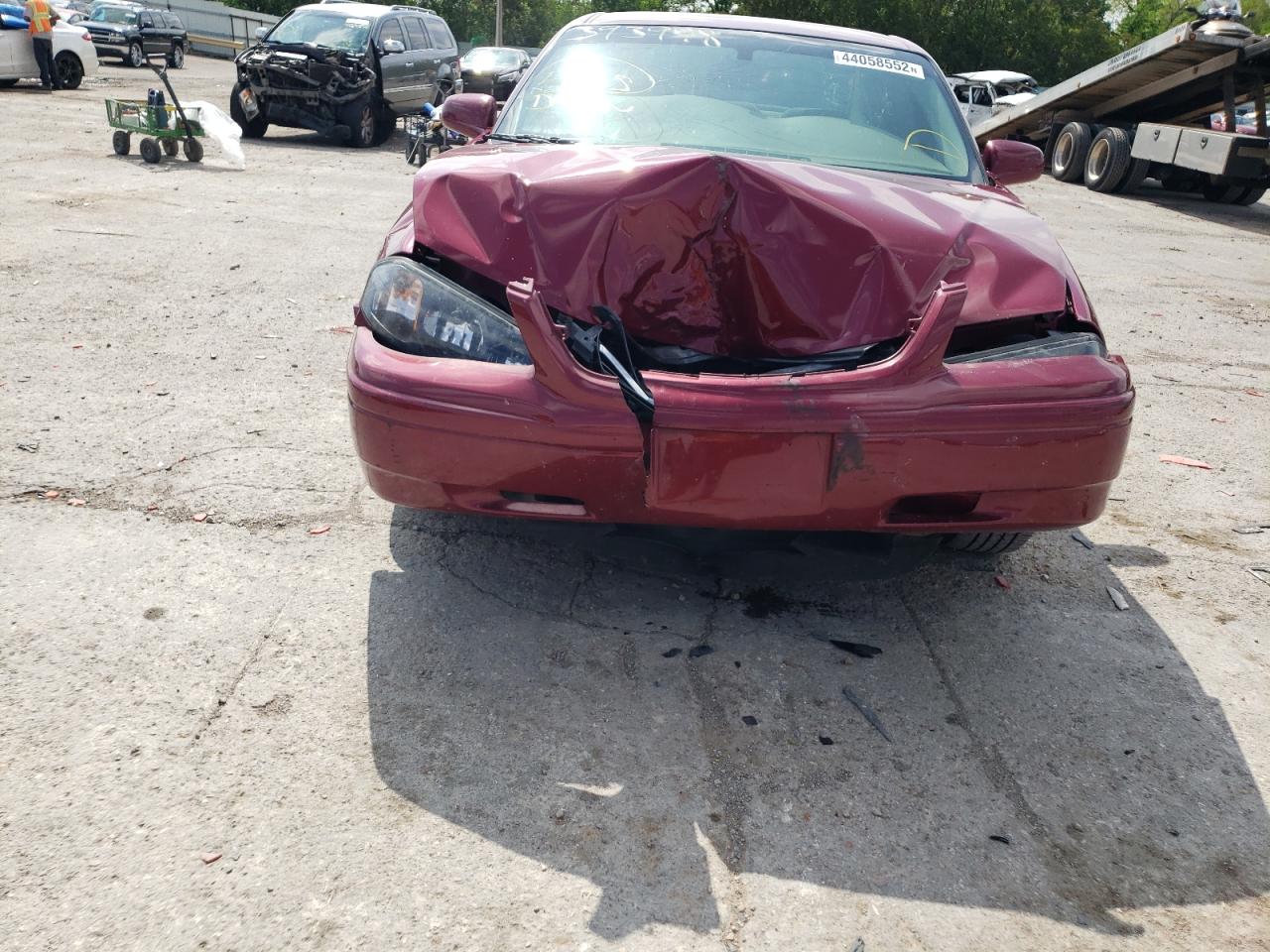 Photo 9 from auction – 2005 CHEVROLET IMPALA with VIN 2G1WF52E759393998