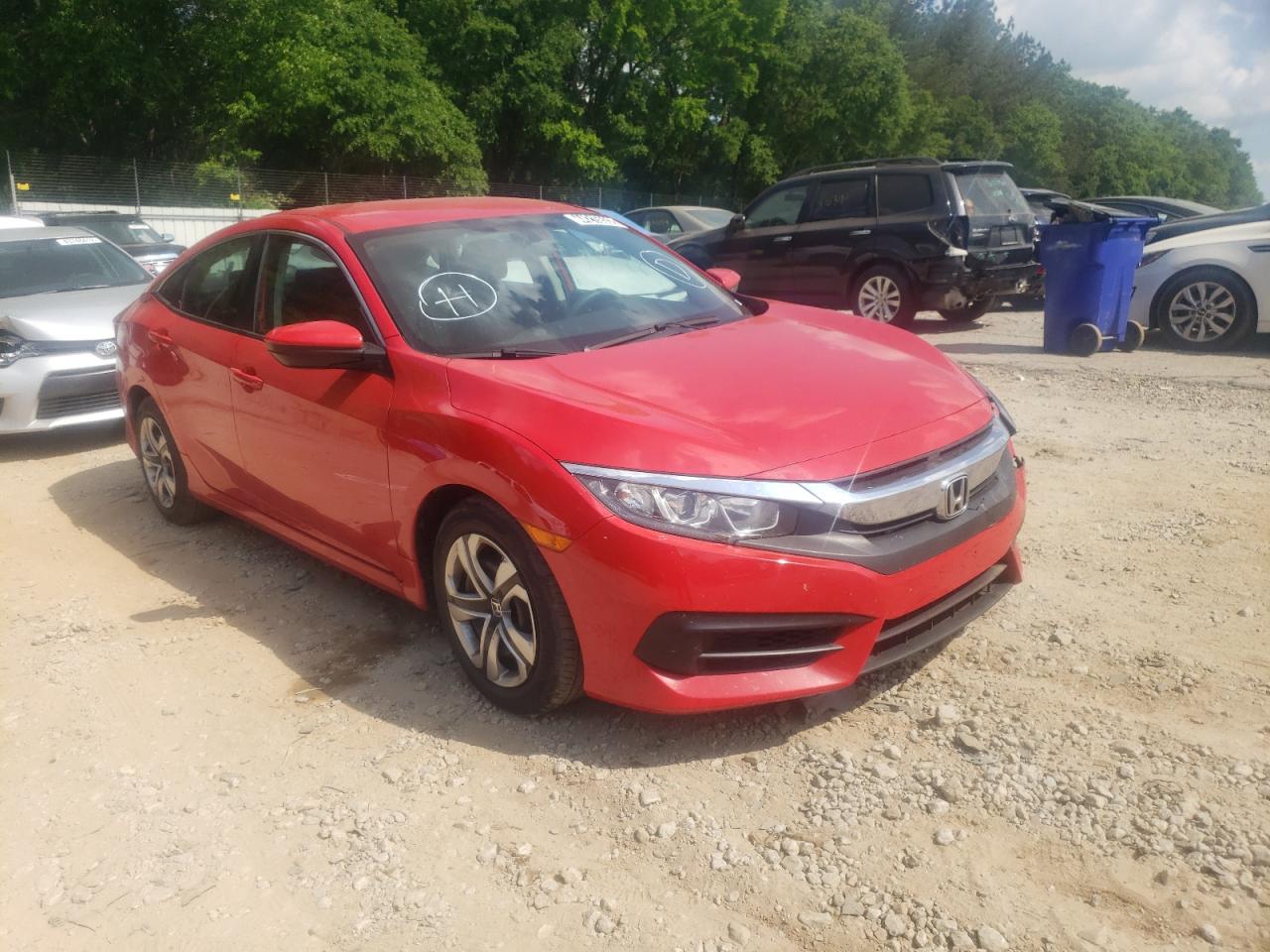 Photo 1 from auction – 2018 HONDA CIVIC LX with VIN 2HGFC2F59JH585059