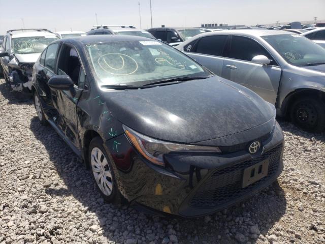 TOYOTA COROLLA LE 2021 with VIN 5YFEPMAE8MP173473 - Photo from auction