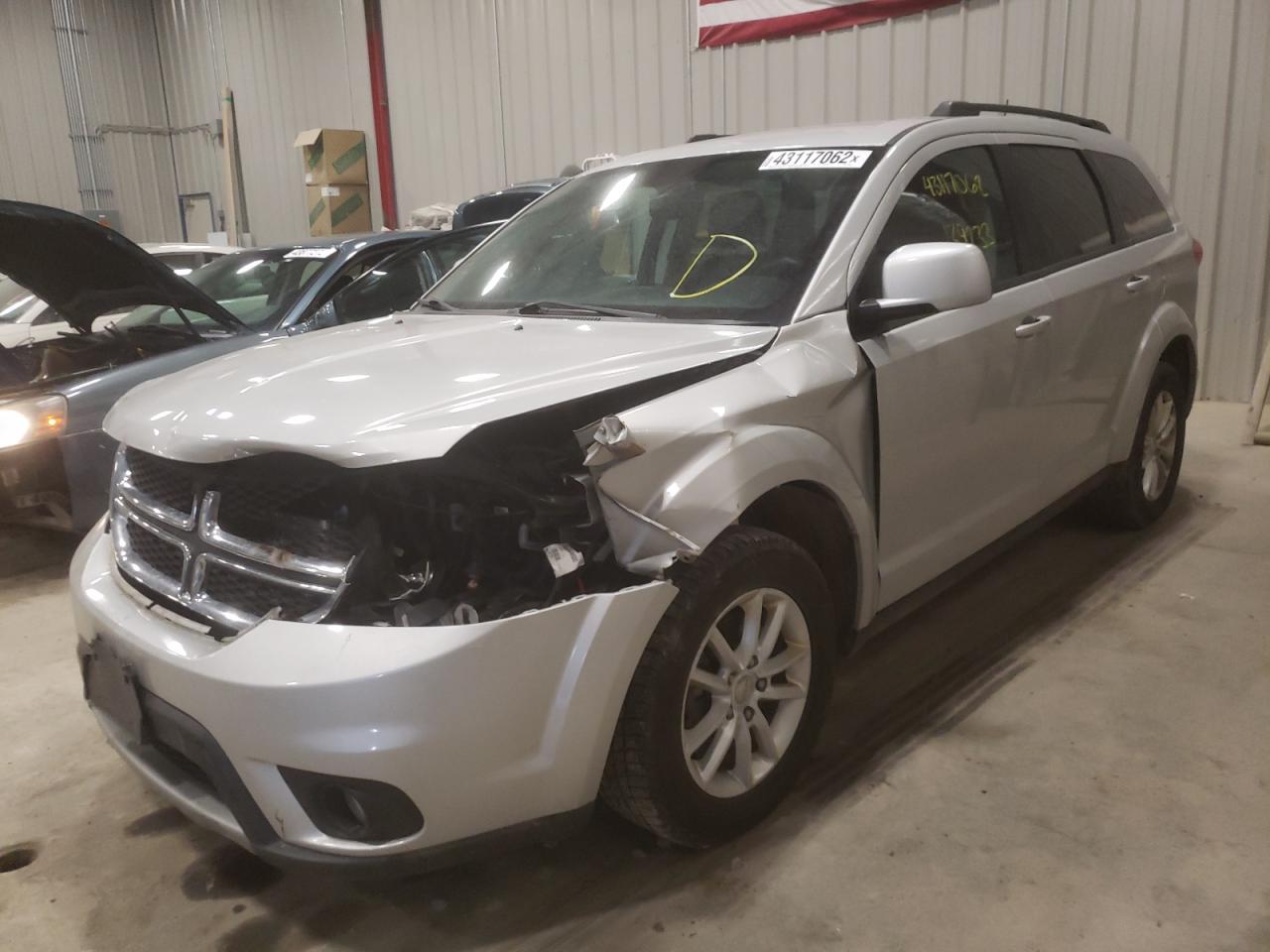 Photo 2 from auction – 2014 DODGE JOURNEY SX with VIN 3C4PDCBG8ET120945