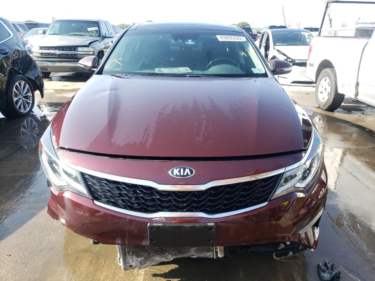 Photo 9 from auction – 2019 KIA OPTIMA EX with VIN 5XXGU4L10KG316532