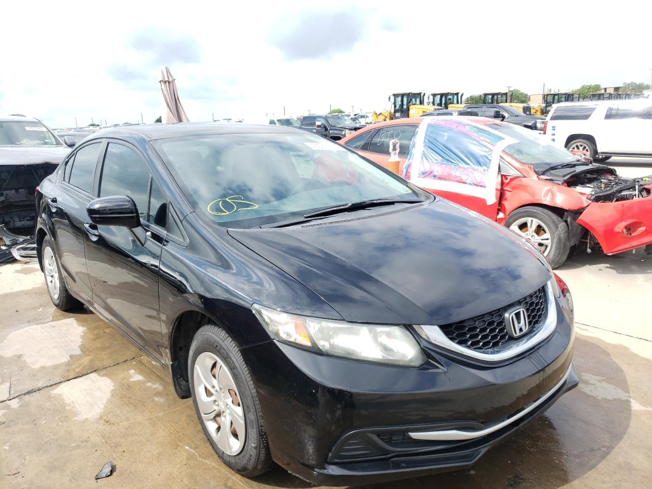 Photo 14 from auction – 2015 HONDA CIVIC LX with VIN 19XFB2F56FE074204
