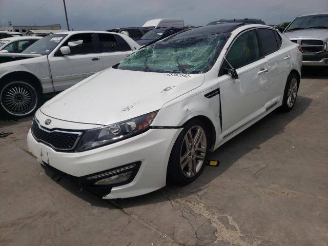 Photo 2 from auction – 2013 KIA OPTIMA SX with VIN 5XXGR4A62DG107201