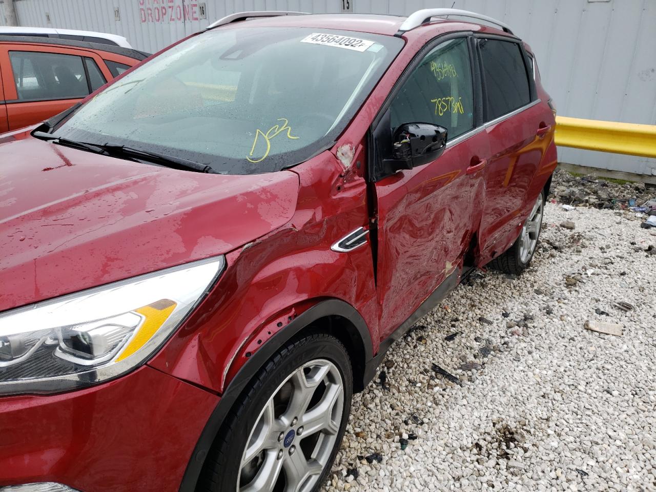 Photo 9 from auction – 2017 FORD ESCAPE TIT with VIN 1FMCU9J95HUA14723