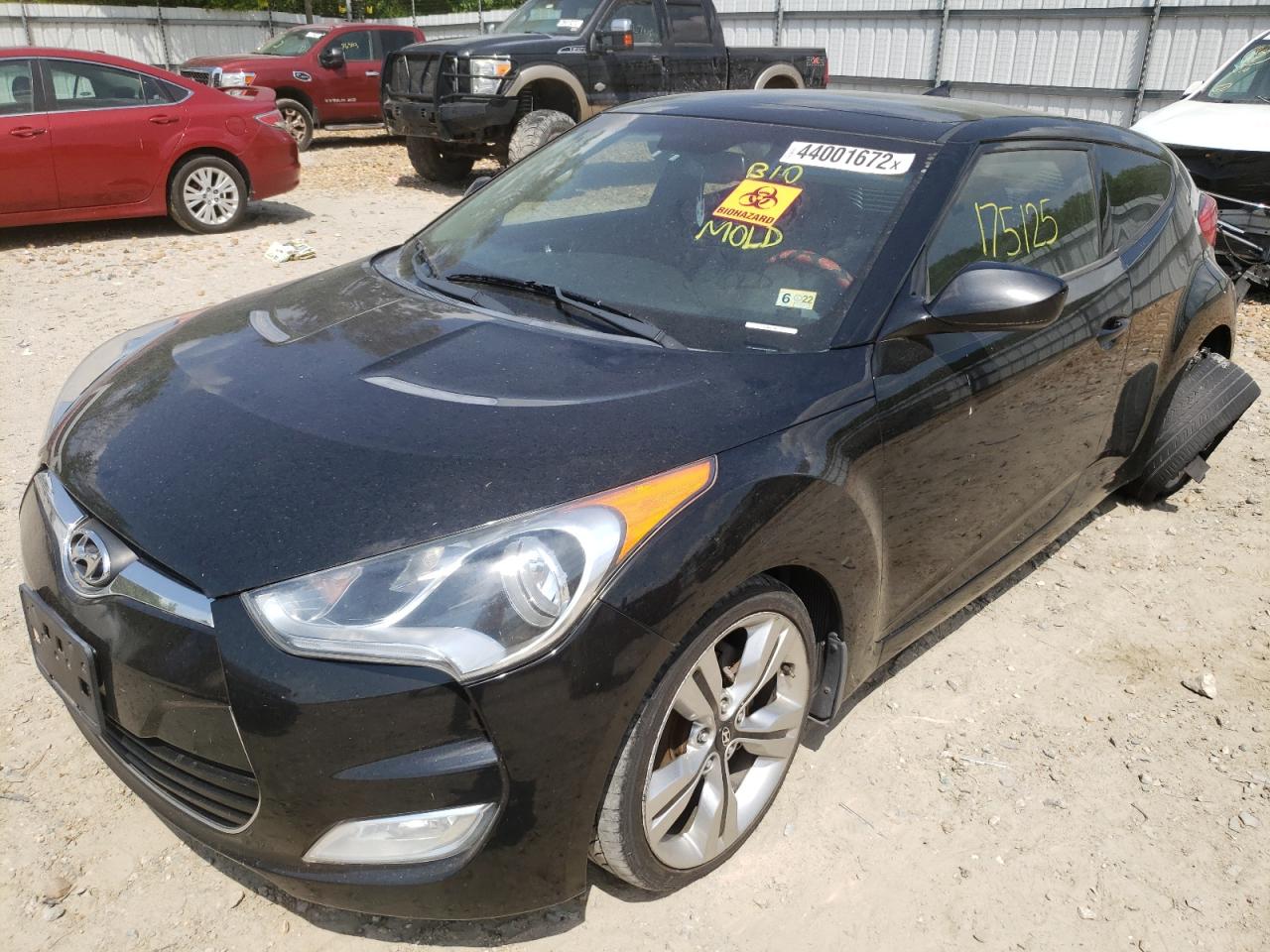 Photo 2 from auction – 2012 HYUNDAI VELOSTER with VIN KMHTC6AD6CU072399