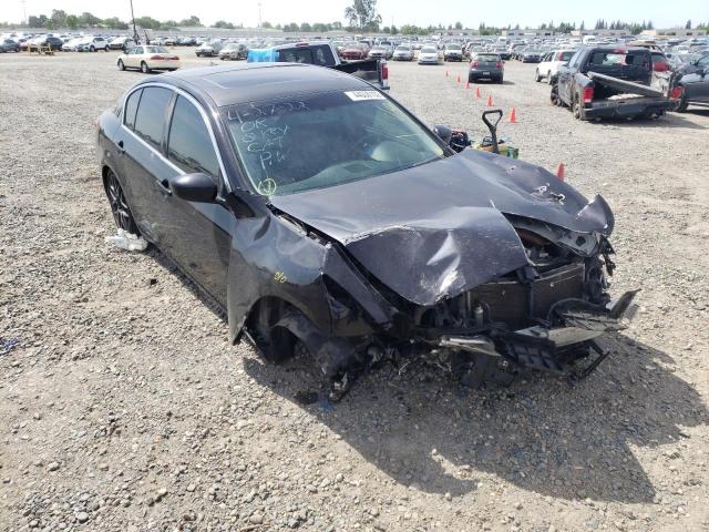 INFINITI G37 BASE 2012 with VIN JN1CV6AP8CM622777 - Photo from auction