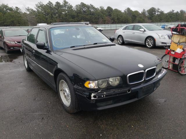 BMW 740 IL 2001 with VIN WBAGH83481DP19511 - Photo from auction
