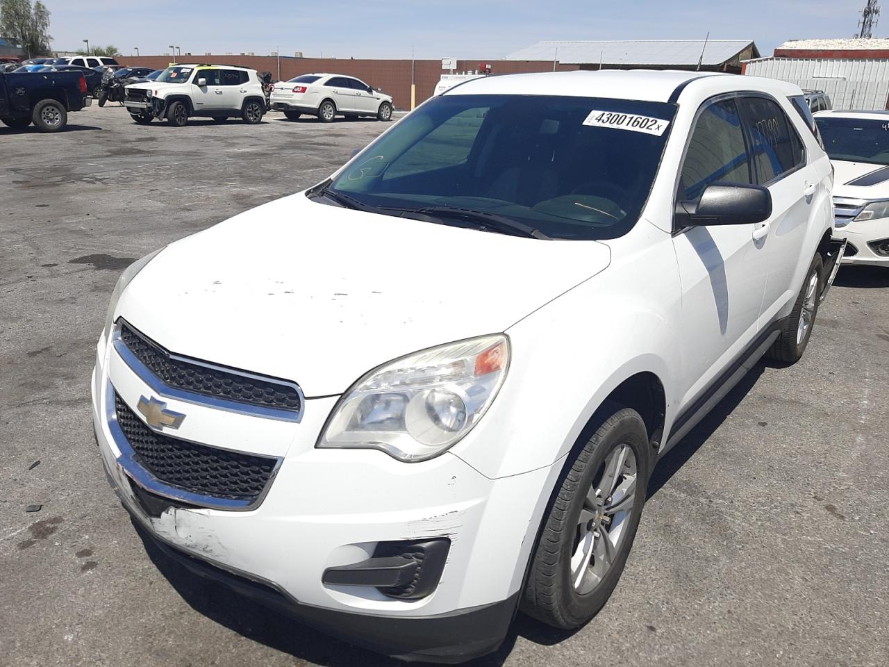 Photo 2 from auction – 2012 CHEVROLET EQUINOX LS with VIN 2GNALBEK6C1129961