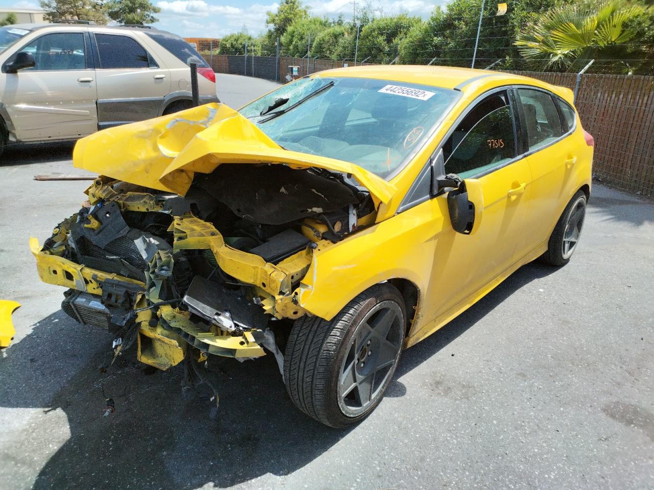 Photo 2 from auction – 2018 FORD FOCUS ST with VIN 1FADP3L91JL233626