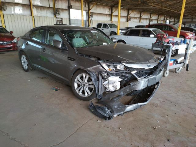 KIA OPTIMA LX 2013 with VIN 5XXGM4A70DG148773 - Photo from auction