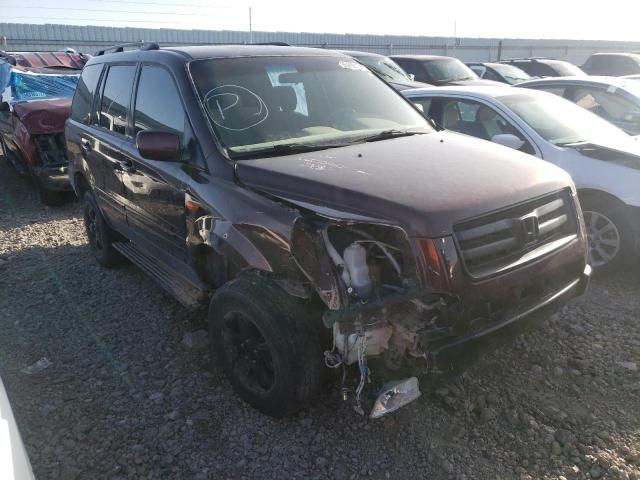 HONDA PILOT EX 2007 z numerem VIN 2HKYF184X7H516216 - Zdjęcie z aukcji