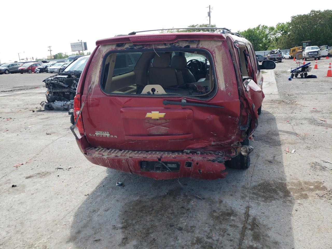 Photo 9 from auction – 2013 CHEVROLET SUBURBAN with VIN 1GNSCKE01DR244575