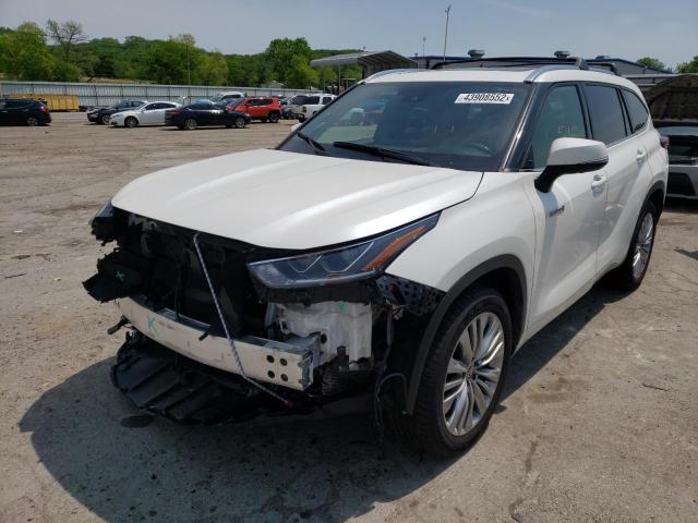 Photo 2 from auction – 2020 TOYOTA HIGHLANDER with VIN 5TDFARAH5LS003980