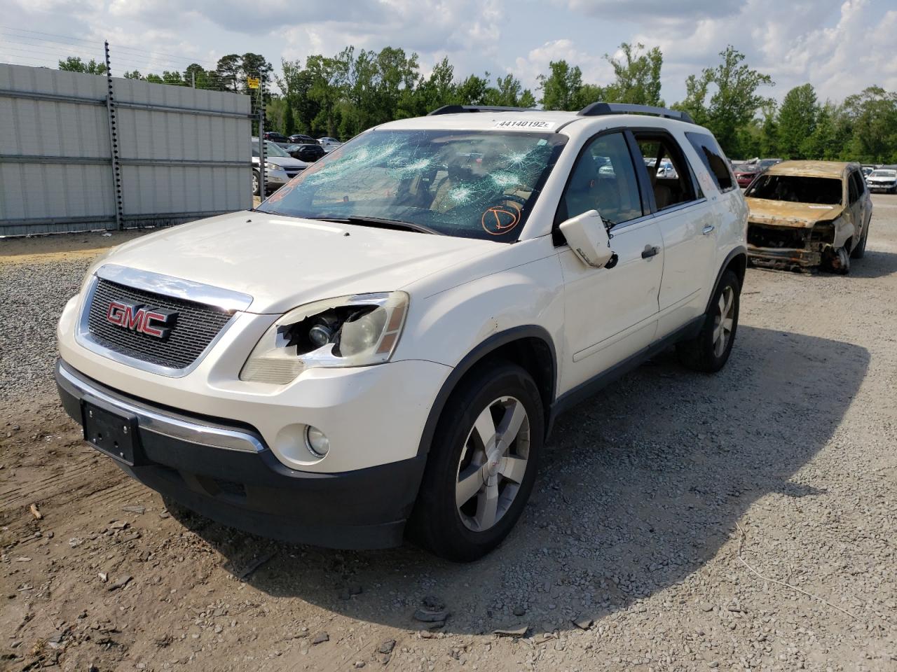 Photo 9 from auction – 2010 GMC ACADIA SLT with VIN 1GKLRMED3AJ213238
