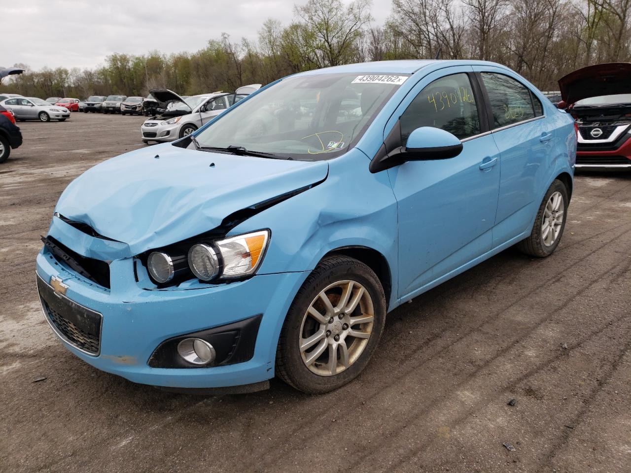 Photo 2 from auction – 2014 CHEVROLET SONIC LT with VIN 1G1JC5SH9E4182995