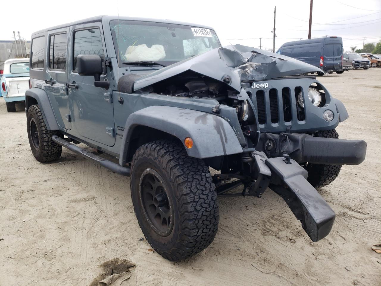 Photo 1 from auction – 2014 JEEP WRANGLER U with VIN 1C4BJWDG3EL312917