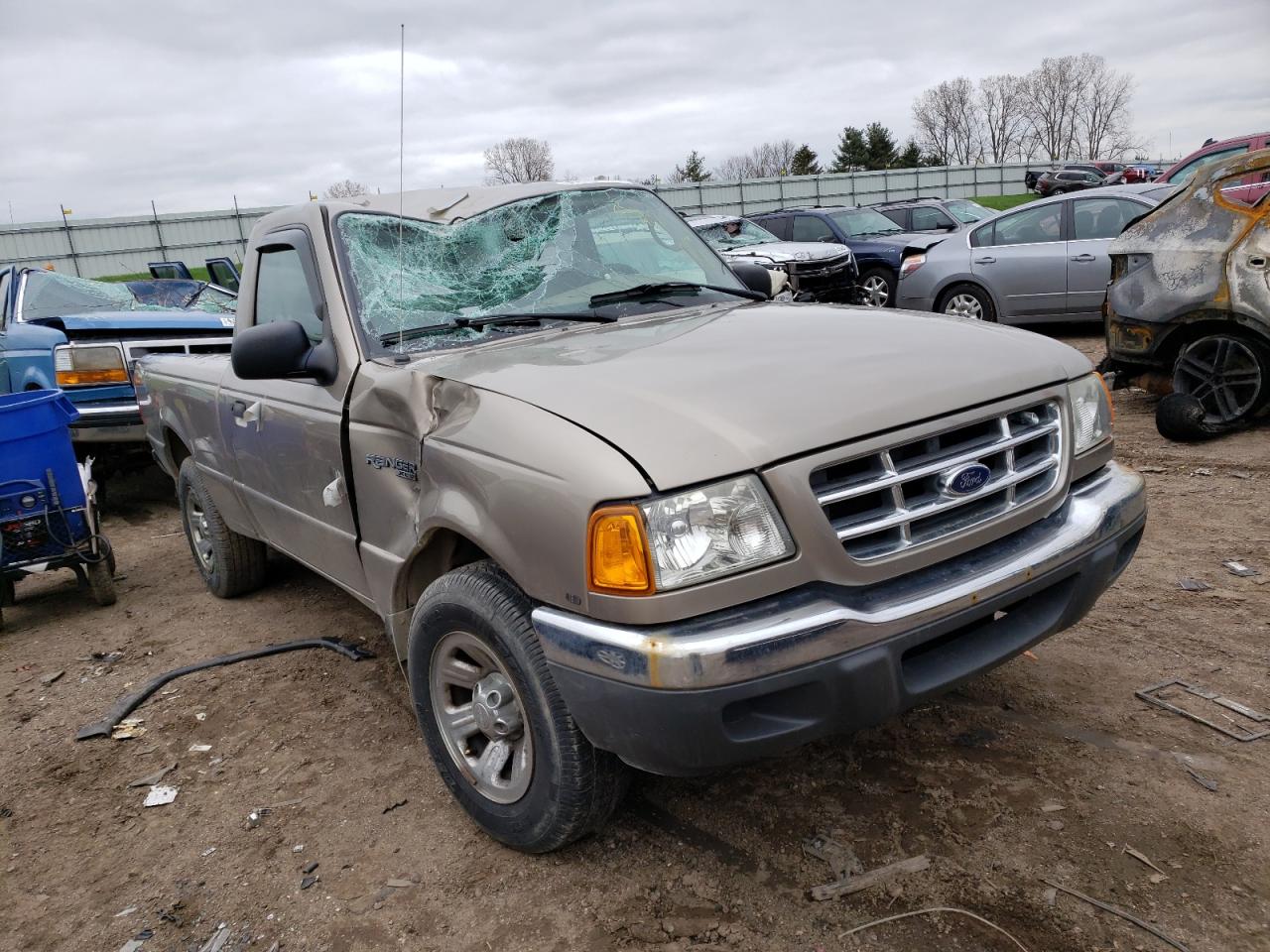 FORD RANGER 2003 with VIN 1FTYR10D33TA01440 - Photo from auction