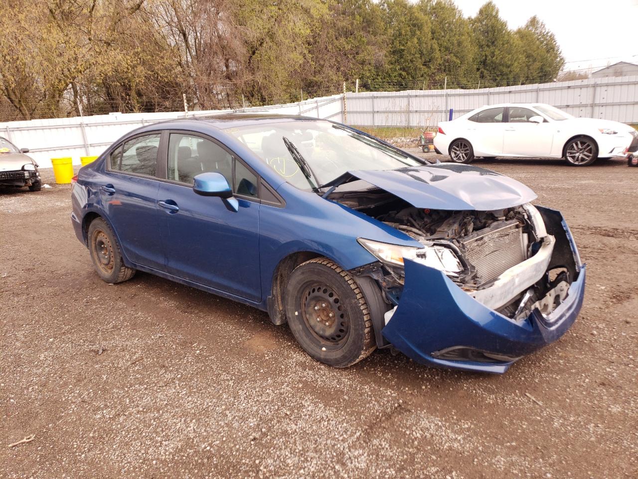 Photo 1 from auction – 2013 HONDA CIVIC LX with VIN 2HGFB2E55DH023233