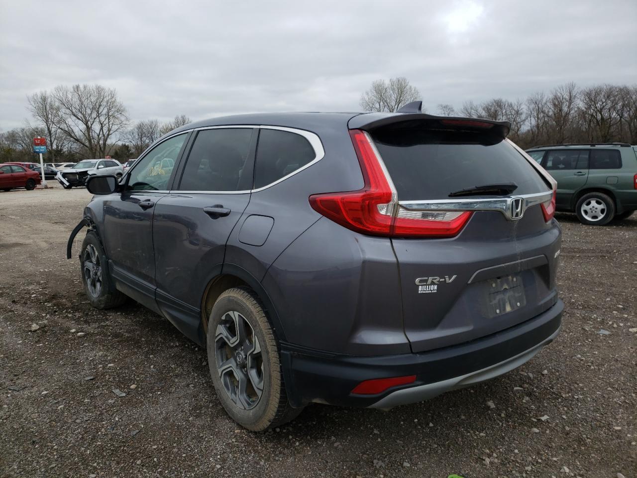 Photo 3 from auction – 2017 HONDA CR-V EXL with VIN 5J6RW2H86HL037523