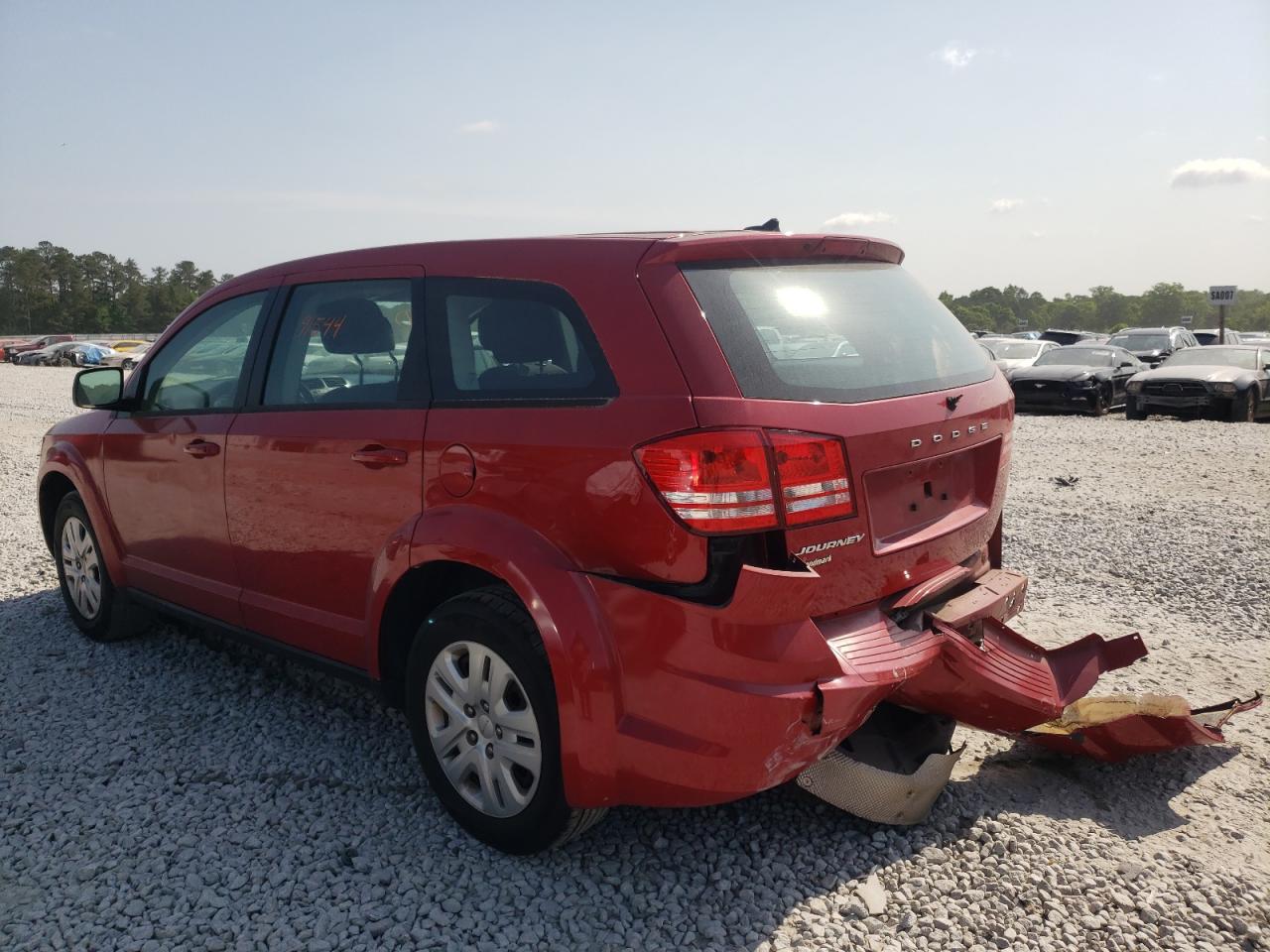 Photo 3 from auction – 2014 DODGE JOURNEY SE with VIN 3C4PDCAB0ET201380