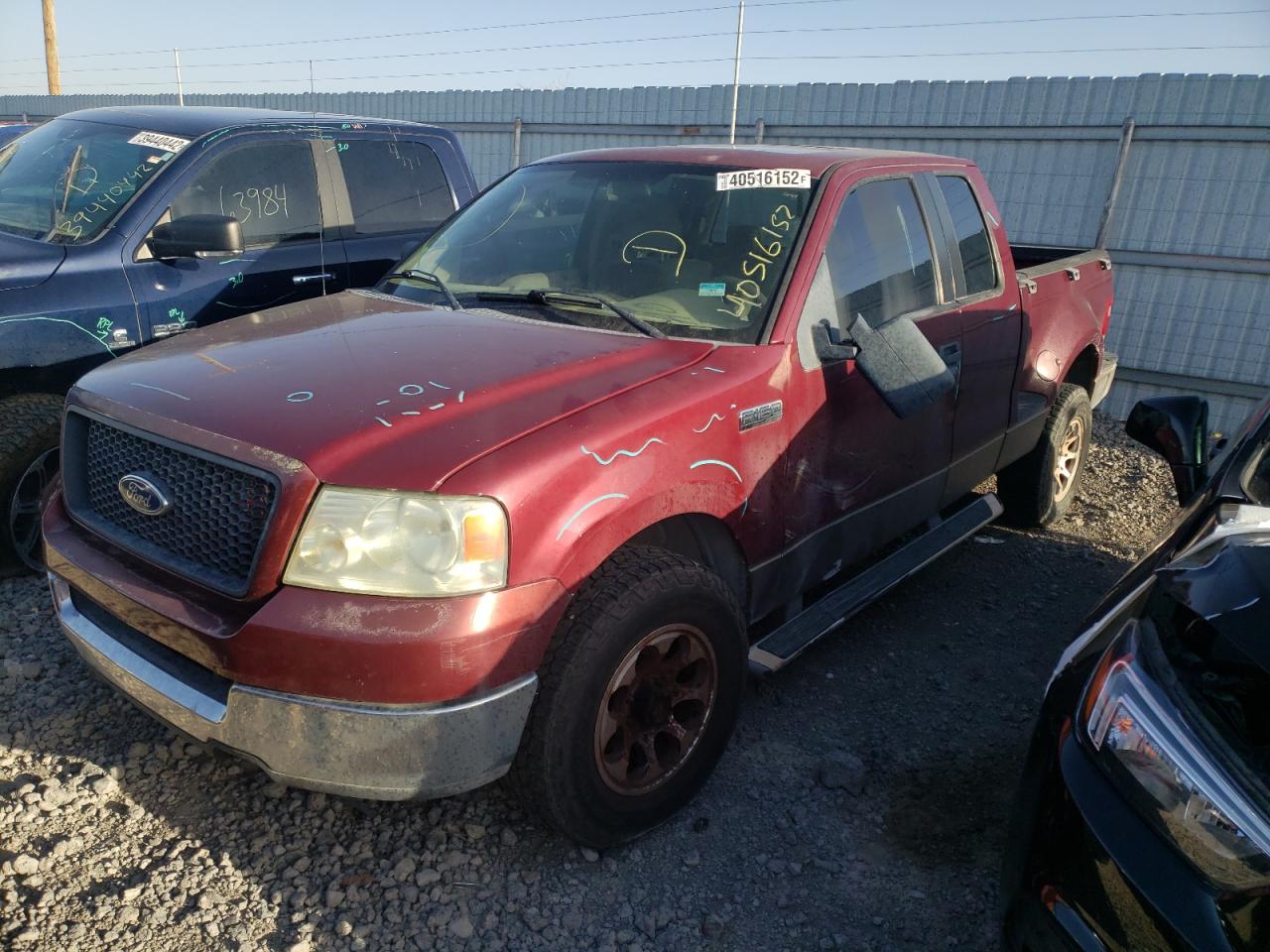 Photo 2 from auction – 2005 FORD F150 with VIN 1FTPX02525KD49398