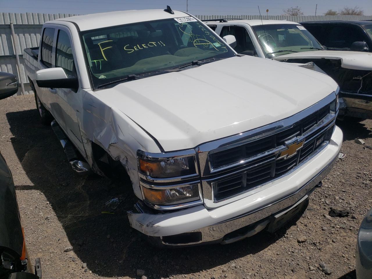 CHEVROLET SILVERADO 2015 with VIN 3GCUKREC7FG164756 - Photo from auction