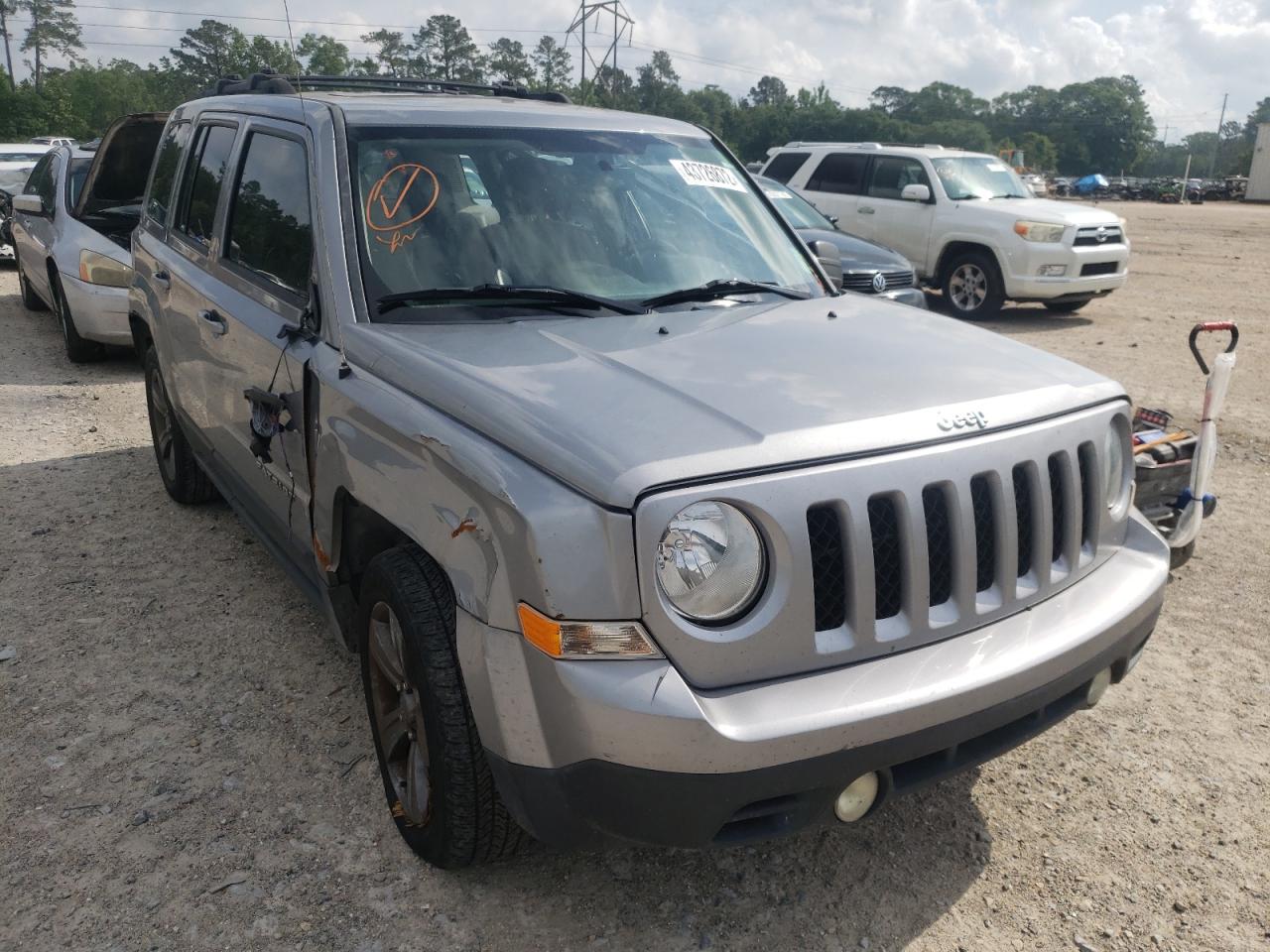 JEEP PATRIOT LA 2015 with VIN 1C4NJPFA1FD343610 - Photo from auction