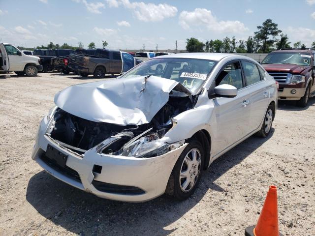 Photo 2 from auction – 2015 NISSAN SENTRA S with VIN 3N1AB7APXFL658653