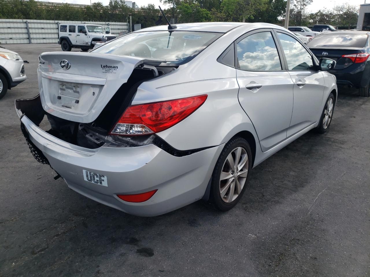 Photo 4 from auction – 2013 HYUNDAI ACCENT GLS with VIN KMHCU4AE8DU397342