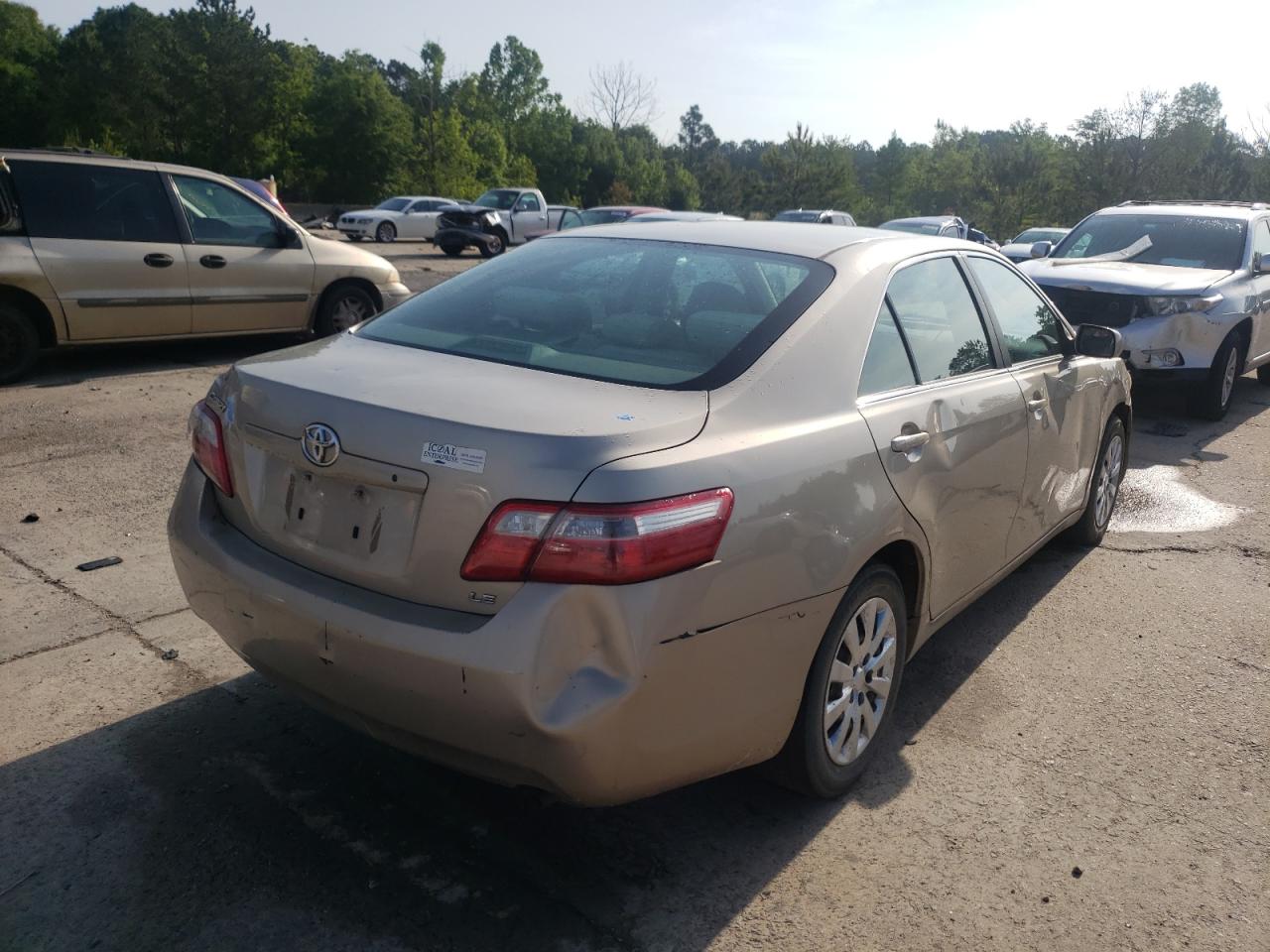 Photo 4 from auction – 2007 TOYOTA CAMRY CE with VIN 4T1BE46K57U046559